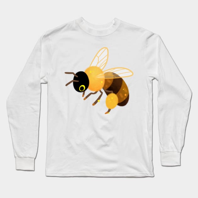 Honey bee 2 Long Sleeve T-Shirt by pikaole